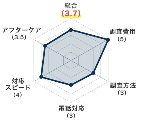 レーダーチャート