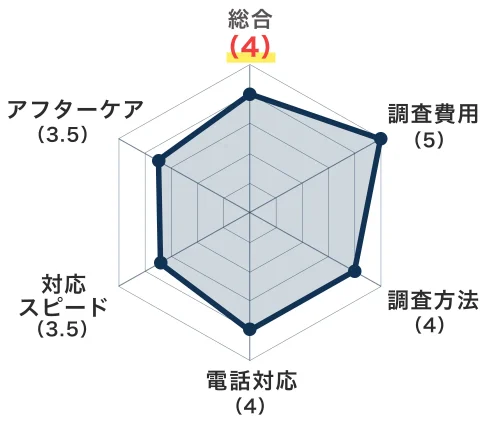 レーダーチャート