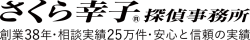 5位 さくら幸子探偵事務所